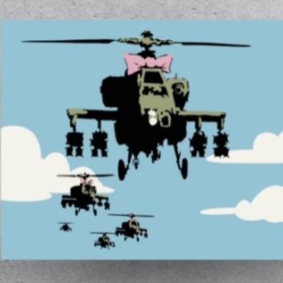 Banksy Apache Landscape - Picture 1 of 2